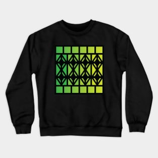 “Dimensional Energy” - V.6 Green - (Geometric Art) (Dimensions) - Doc Labs Crewneck Sweatshirt